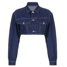 Load image into Gallery viewer, &quot;Blue Label&quot; Denim Jacket
