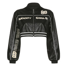 Load image into Gallery viewer, &quot;Moody Girls&quot; Bikers Jacket
