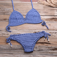 Load image into Gallery viewer, Woven Bikini Suit
