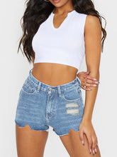 Load image into Gallery viewer, &quot;Retro Denim&quot; Shorts
