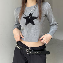 Load image into Gallery viewer, &quot;Black Star&quot; Sweater
